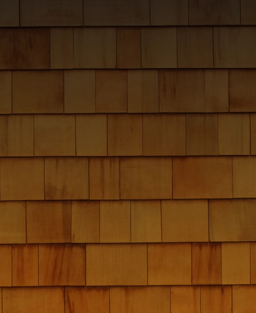 Cedar shake siding texture